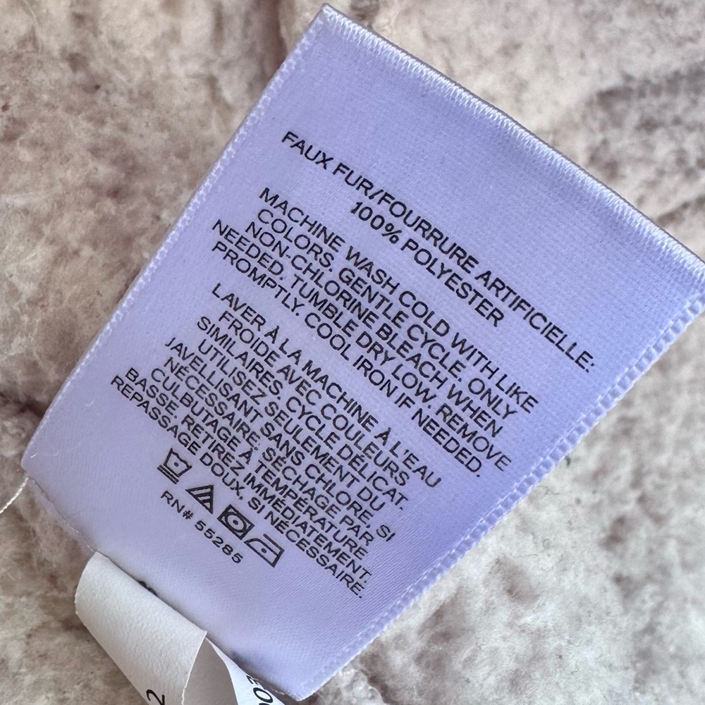 BUNDLE Express Cream & Black Sherpa Jackets - Picture 15 of 16